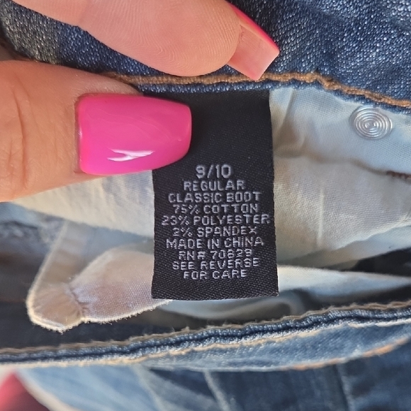 Rue21 Distressed Blue Boot Cut Jeans - Picture 10 of 16